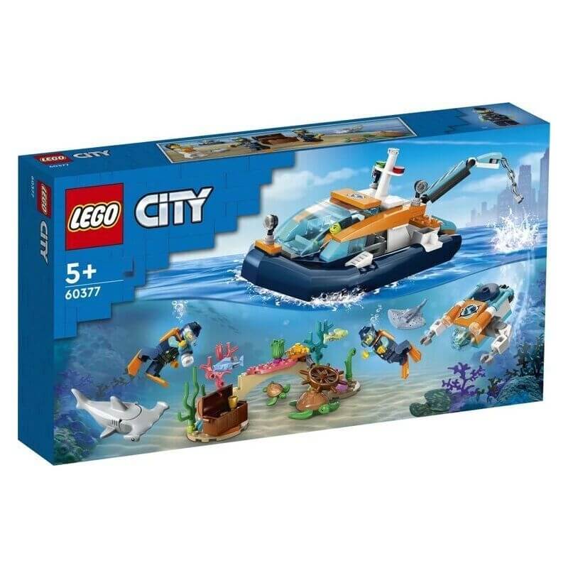 Lego City Σκαφος Εξερευνητικών Καταδύσεων (60377)Lego City Σκαφος Εξερευνητικών Καταδύσεων (60377)