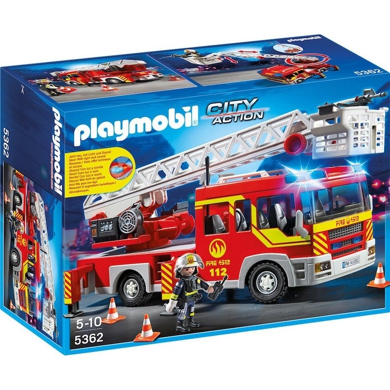 Playmobil Πυροσβεστικό Όχημα με Σκάλα/Φάρο (5362)Playmobil Πυροσβεστικό Όχημα με Σκάλα/Φάρο (5362)