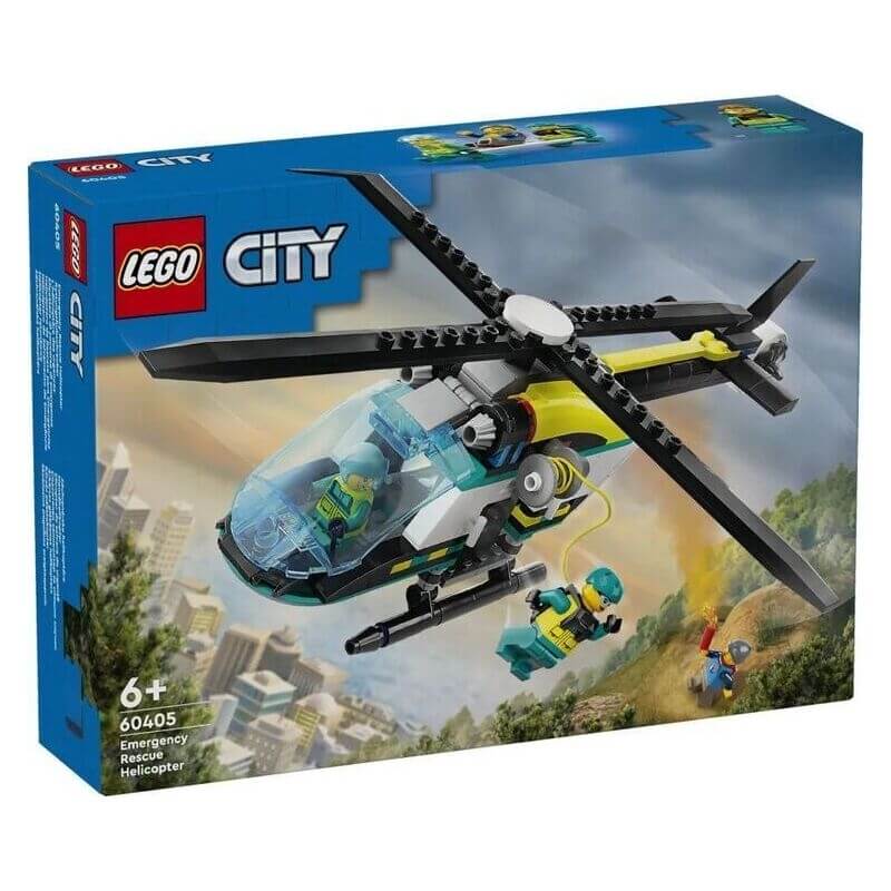 Lego City Διασωστικό Ελικόπτερο Έκτακτης Ανάγκης (60405)Lego City Διασωστικό Ελικόπτερο Έκτακτης Ανάγκης (60405)
