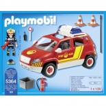 Playmobil Πυροσβεστική - Οχημα Αρχιπυραγού με Φάρο και Σειρήνα (5364)