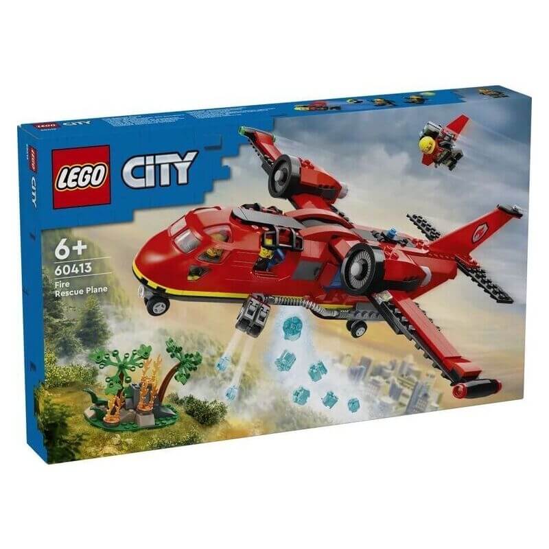 Lego City Πυροσβεστικό Αεροπλάνο Διάσωσης (60413)Lego City Πυροσβεστικό Αεροπλάνο Διάσωσης (60413)