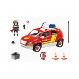 Playmobil Πυροσβεστική - Οχημα Αρχιπυραγού με Φάρο και Σειρήνα (5364)