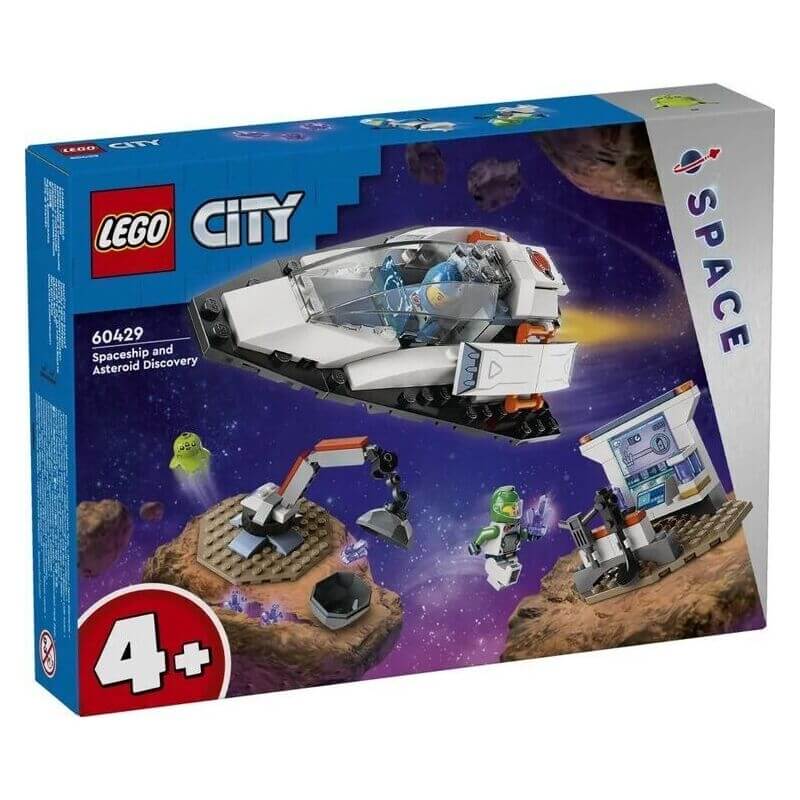 Lego City Space Διαστημόπλοιο Και Ανακάλυψη Αστεροειδούς (60429)Lego City Space Διαστημόπλοιο Και Ανακάλυψη Αστεροειδούς (60429)