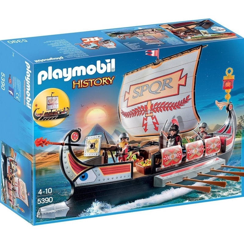 Playmobil Ρωμαίοι και Αιγύπτιοι - Ρωμαική Γαλέρα (5390)Playmobil Ρωμαίοι και Αιγύπτιοι - Ρωμαική Γαλέρα (5390)