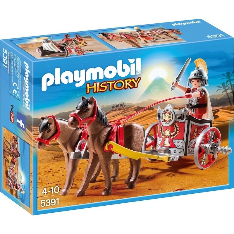 Playmobil Ρωμαίοι και Αιγύπτιοι - Ρωμαικό Άρμα (5391)Playmobil Ρωμαίοι και Αιγύπτιοι - Ρωμαικό Άρμα (5391)