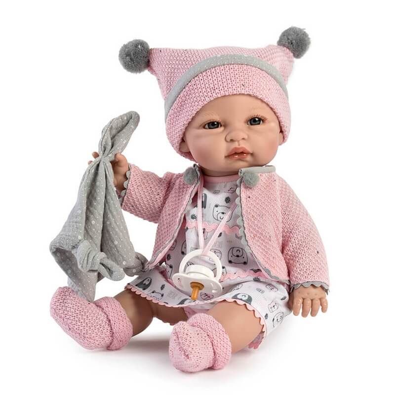 Μωρό Coral Βινυλίου 34εκ με Πανάκι- Berbesa (3219)Μωρό Coral Βινυλίου 34εκ με Πανάκι- Berbesa (3219)