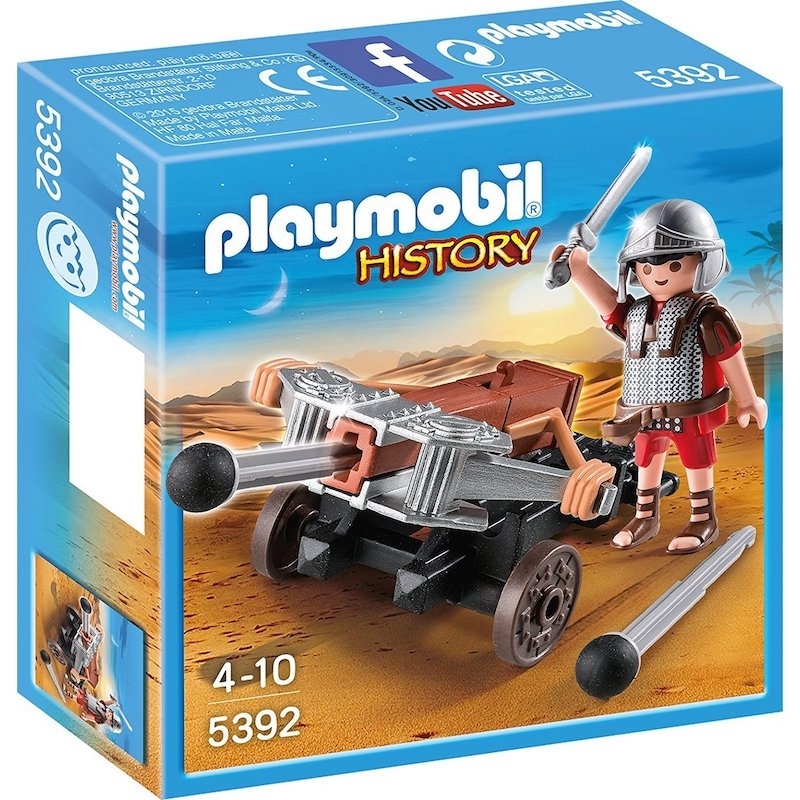 Playmobil Ρωμαίοι και Αιγύπτιοι - Ρωμαίος Λεγεωνάριος με Βαλλίστρα (5392)Playmobil Ρωμαίοι και Αιγύπτιοι - Ρωμαίος Λεγεωνάριος με Βαλλίστρα (5392)