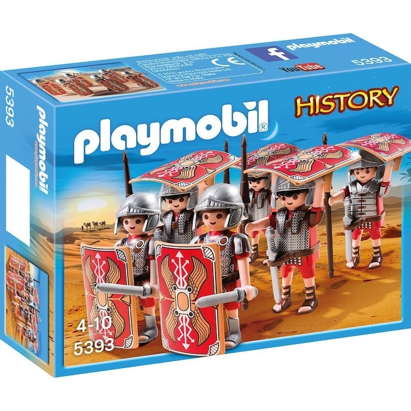 Playmobil Ρωμαίοι και Αιγύπτιοι - Ρωμαική Λεγεώνα (5393)Playmobil Ρωμαίοι και Αιγύπτιοι - Ρωμαική Λεγεώνα (5393)
