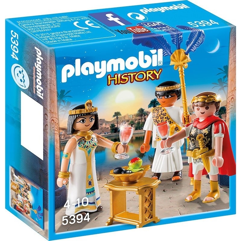 Playmobil Ρωμαίοι και Αιγύπτιοι - Καίσαρας και Κλεοπάτρα (5394)Playmobil Ρωμαίοι και Αιγύπτιοι - Καίσαρας και Κλεοπάτρα (5394)