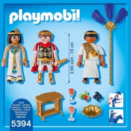 Playmobil Ρωμαίοι και Αιγύπτιοι - Καίσαρας και Κλεοπάτρα (5394)