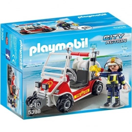 Playmobil Αεροδρόμιο - Μικρό 'Οχημα Πυρόσβεσης (5398)