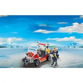 Playmobil Αεροδρόμιο - Μικρό 'Οχημα Πυρόσβεσης (5398)