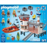 Playmobil City Action - Πλωτή Βάση Ακτοφυλακής με Φάρο (5539)