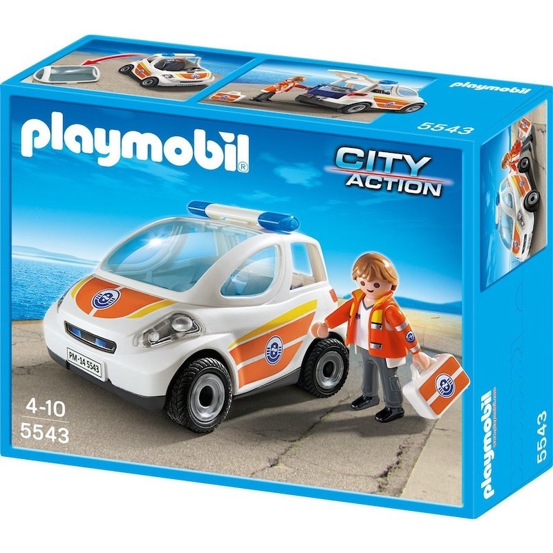 Playmobil City Action - Γιατρός και Όχημα Πρώτων Βοηθειών (5543)Playmobil City Action - Γιατρός και Όχημα Πρώτων Βοηθειών (5543)