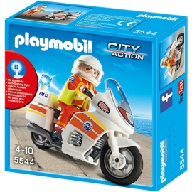 Playmobil City Action - Γιατρός και Μοτοσυκλέτα Πρώτων Βοηθειών (5544)