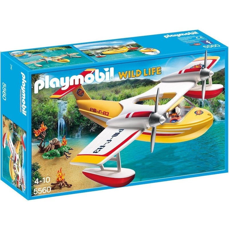 Playmobil Wild Life - Πυροσβεστικό Υδροπλάνο (5560)Playmobil Wild Life - Πυροσβεστικό Υδροπλάνο (5560)