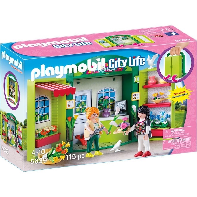 Playmobil Εμπορικό Κέντρο - Play box Ανθοπωλείο (5639)Playmobil Εμπορικό Κέντρο - Play box Ανθοπωλείο (5639)