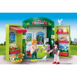 Playmobil Εμπορικό Κέντρο - Play box Ανθοπωλείο (5639)