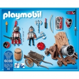 Playmobil Ιππότες και Κάστρα - Ιππότες του Γερακιού με Kανόνι-Γίγα (6038)