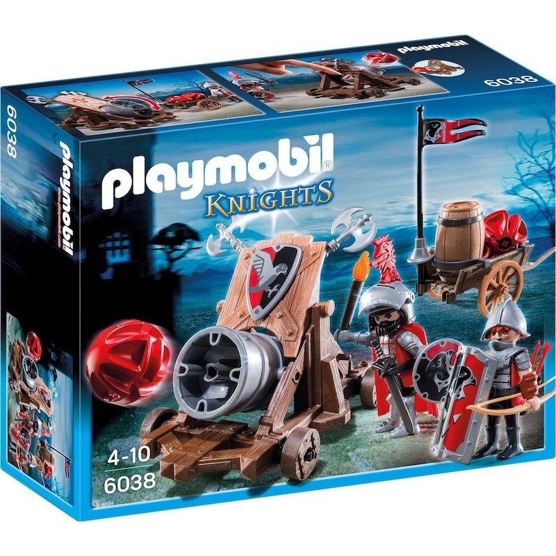 Playmobil Ιππότες και Κάστρα - Ιππότες του Γερακιού με Kανόνι-Γίγα (6038)Playmobil Ιππότες και Κάστρα - Ιππότες του Γερακιού με Kανόνι-Γίγα (6038)