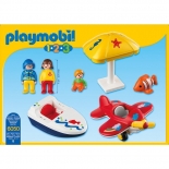 Paymobil 1.2.3 - Αεροπλάνο και Βαρκάκι (6050)