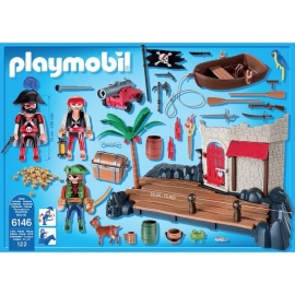 Playmobil Πειρατές - SuperSet Πειρατικό Οχυρό (6146)