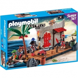 Playmobil Πειρατές - SuperSet Πειρατικό Οχυρό (6146)