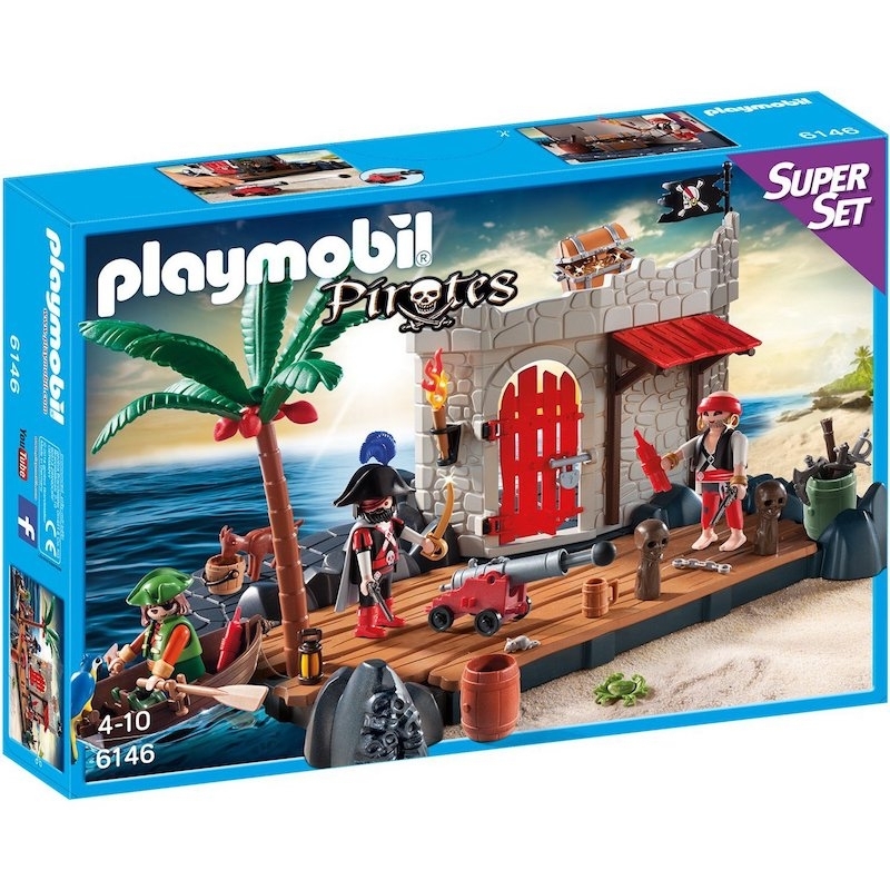 Playmobil Πειρατές - SuperSet Πειρατικό Οχυρό (6146)Playmobil Πειρατές - SuperSet Πειρατικό Οχυρό (6146)