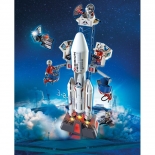 Playmobil Αποστολή στο Διάστημα - Διαστημικός Πύραυλος με Βάση Εκτόξευσης (6195)