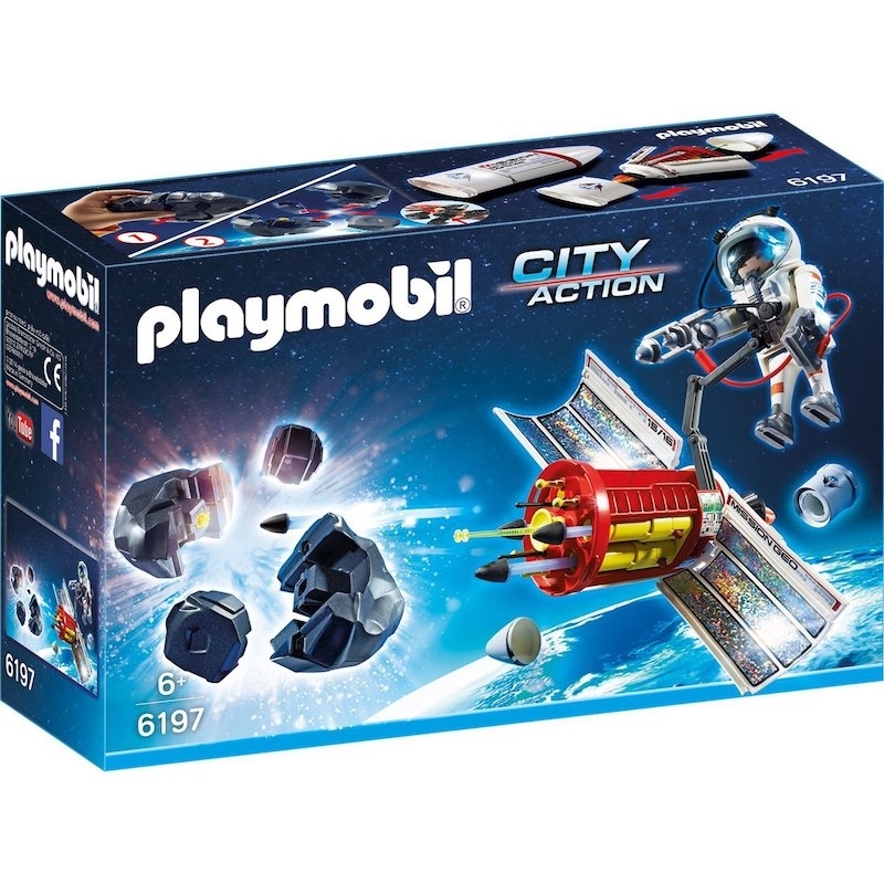 Playmobil Αποστολή στο Διάστημα - Διαστημικός Καταστροφέας Μετεωριτών (6197)Playmobil Αποστολή στο Διάστημα - Διαστημικός Καταστροφέας Μετεωριτών (6197)