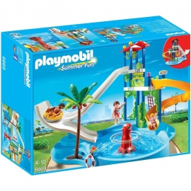 Playmobil Νεροτσουλήθρες - Aqua Park με Νεροτσουλήθρες (6669)