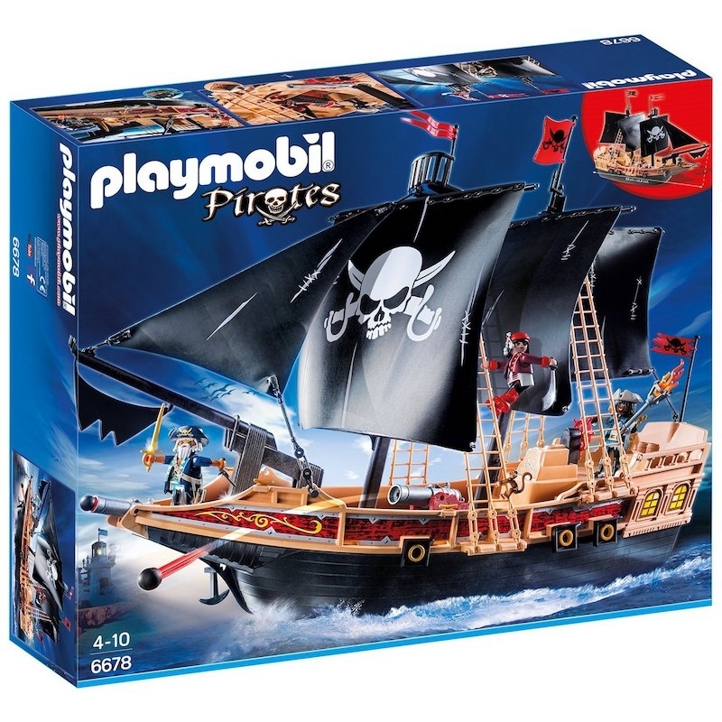 Playmobil Πειρατές - Πειρατική Φρεγάτα (6678)Playmobil Πειρατές - Πειρατική Φρεγάτα (6678)