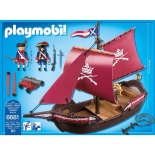 Playmobil Πειρατές - Στρατιωτικό Πλοιάριο Περιπολίας (6681)