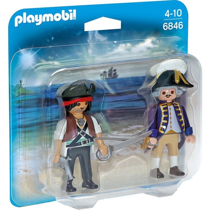 Playmobil Πειρατές - Duo Pack πειρατής και στρατιωτικός (6846)Playmobil Πειρατές - Duo Pack πειρατής και στρατιωτικός (6846)