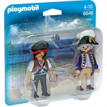 Playmobil Πειρατές - Duo Pack πειρατής και στρατιωτικός (6846)
