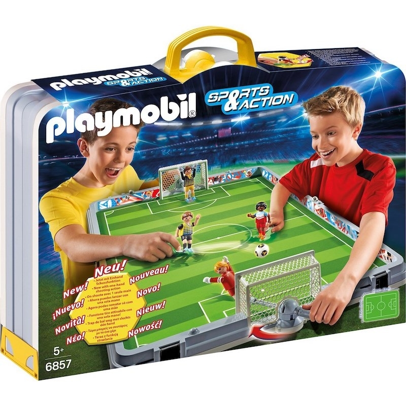 Playmobil Ποδόσφαιρο - Μεγάλο Γήπεδο Ποδοσφαίρου-Βαλιτσάκι (6857)Playmobil Ποδόσφαιρο - Μεγάλο Γήπεδο Ποδοσφαίρου-Βαλιτσάκι (6857)
