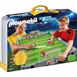 Playmobil Ποδόσφαιρο - Μεγάλο Γήπεδο Ποδοσφαίρου-Βαλιτσάκι (6857)