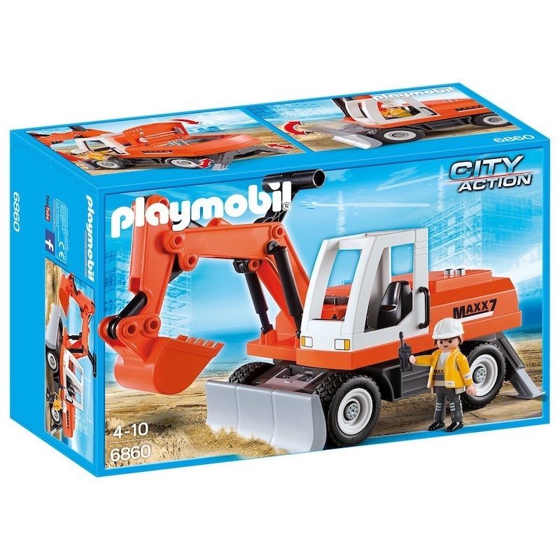 Playmobil City Action - Εκσκαφέας (6860)Playmobil City Action - Εκσκαφέας (6860)
