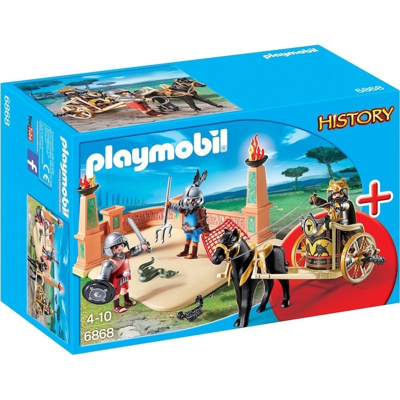 Playmobil Ρωμαίοι και Αιγύπτιοι - Starter Set Αρένα Μονομάχων (6868)Playmobil Ρωμαίοι και Αιγύπτιοι - Starter Set Αρένα Μονομάχων (6868)