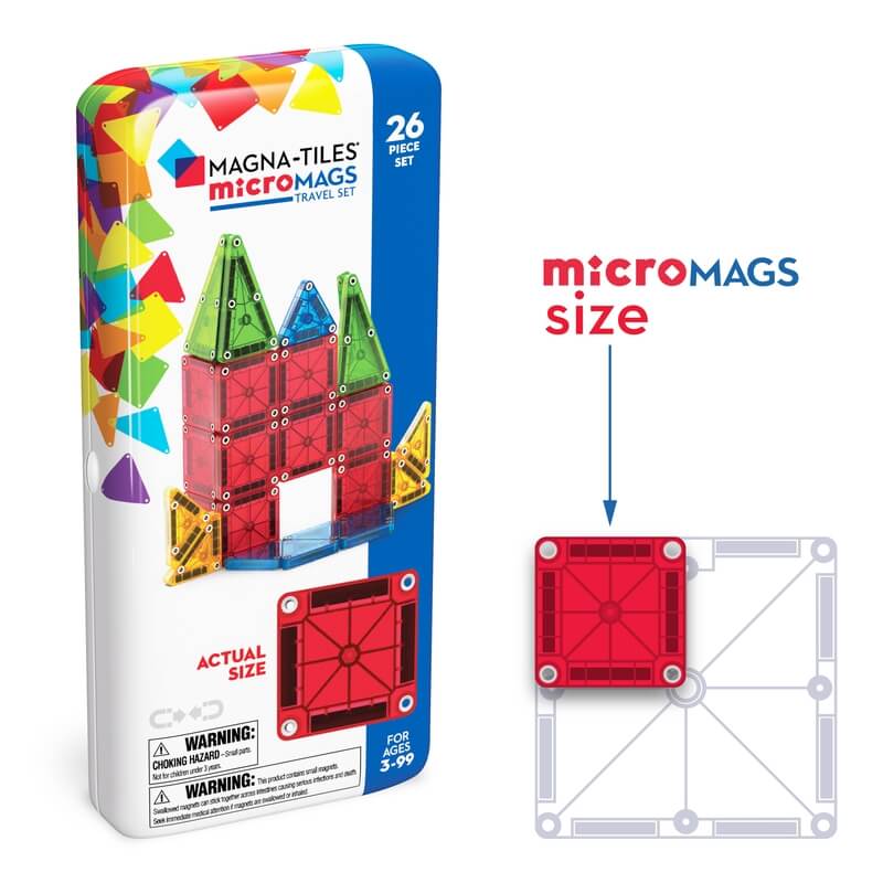 Magna-Tiles Μαγνητικό Παιχνίδι 26 τμχ "Micromags Travel" (244026)Magna-Tiles Μαγνητικό Παιχνίδι 26 τμχ "Micromags Travel" (244026) Magna-Tiles Μαγνητικό Παιχνίδι 26 τμχ "Micromags Travel" (244026)Magna-Tiles Μαγνητικό Παιχνίδι 26 τμχ "Micromags Travel" (244026)