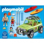 Playmobil Ορεινό Καταφύγιο - Οχημα 4x4 και καγιάκ (6889)