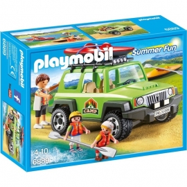 Playmobil Ορεινό Καταφύγιο - Οχημα 4x4 και καγιάκ (6889)
