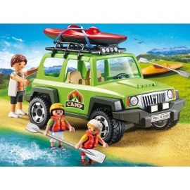 Playmobil Ορεινό Καταφύγιο - Οχημα 4x4 και καγιάκ (6889)