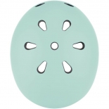 Globber Κράνος Go Up Lights XXS/XS (45-51cm) Pastel Green με αναλάμπον LED (506-206)