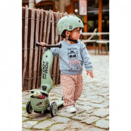 Πατίνι Scoot & Ride 2 σε 1 Highwaykick 1 Lifestyle για 1-5 ετών Green Lines (96604)