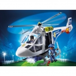 Playmobil - Ελικόπτερο Αστυνομίας με Προβολέα LED (6921)