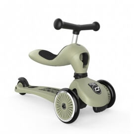 Σετ Scoot & Ride Πατίνι Highwaykick 1 & Κράνος S Olive