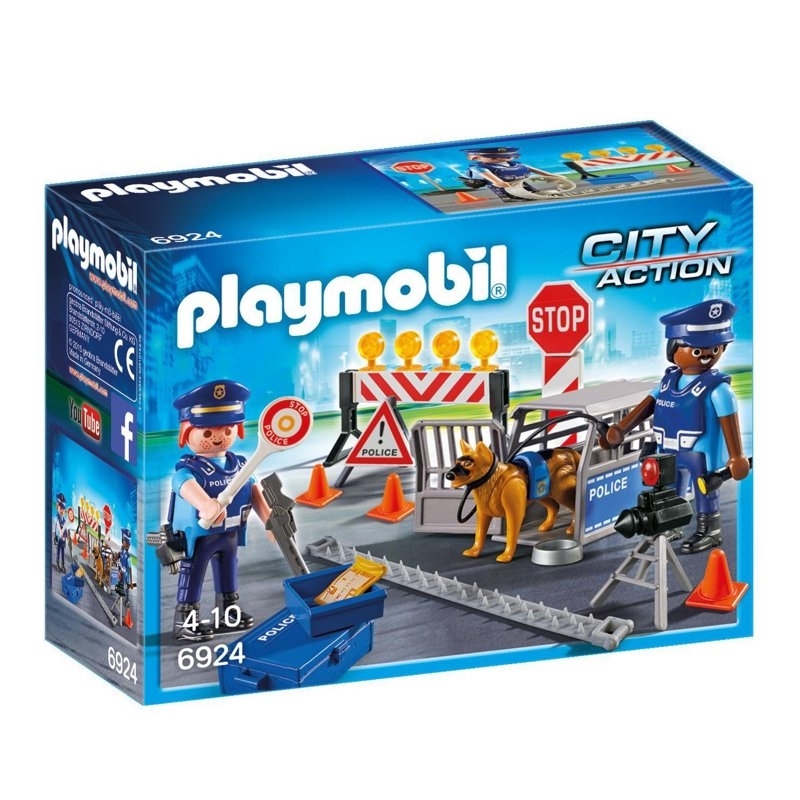 Playmobil Αστυνομία - Οδόφραγμα Αστυνομίας (6924)Playmobil Αστυνομία - Οδόφραγμα Αστυνομίας (6924)
