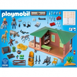 Playmobil Σαφάρι στην Αφρική - Σταθμός Περίθαλψης Άγριων Ζώων (6936)