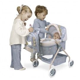 Καρότσι Κούκλας με Σακίδιο Coco - De Cuevas (86080)